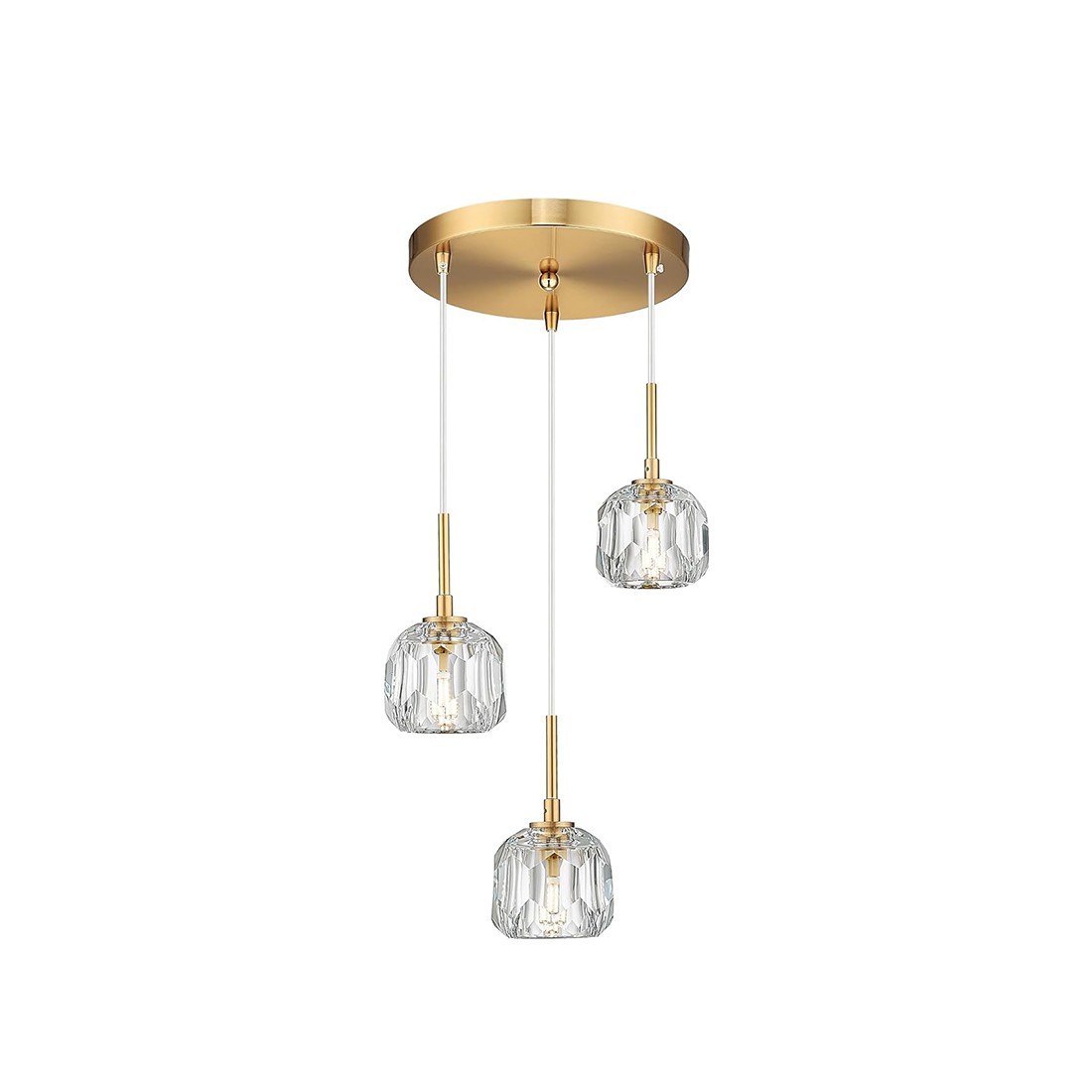 Howard Chandelier Six Long Arms – Gunmetal